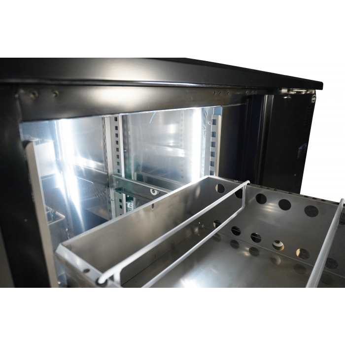 Combisteel Barcooler Black 3 Door and 2 Drawers - SKU 7450.0326 All Stop Trading