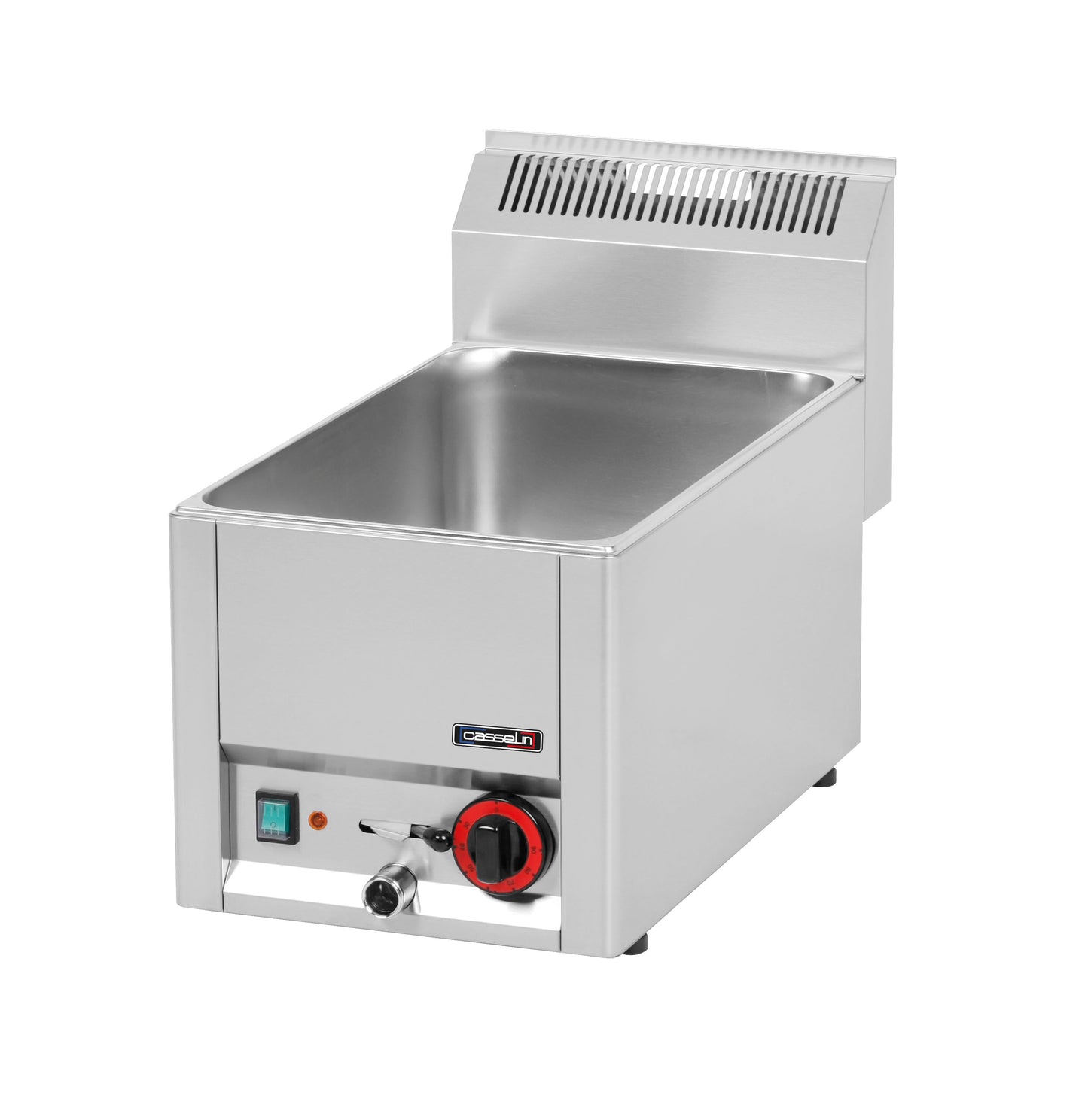 Bain-marie GN 1/1 with drain tap 33 - C6BMV133