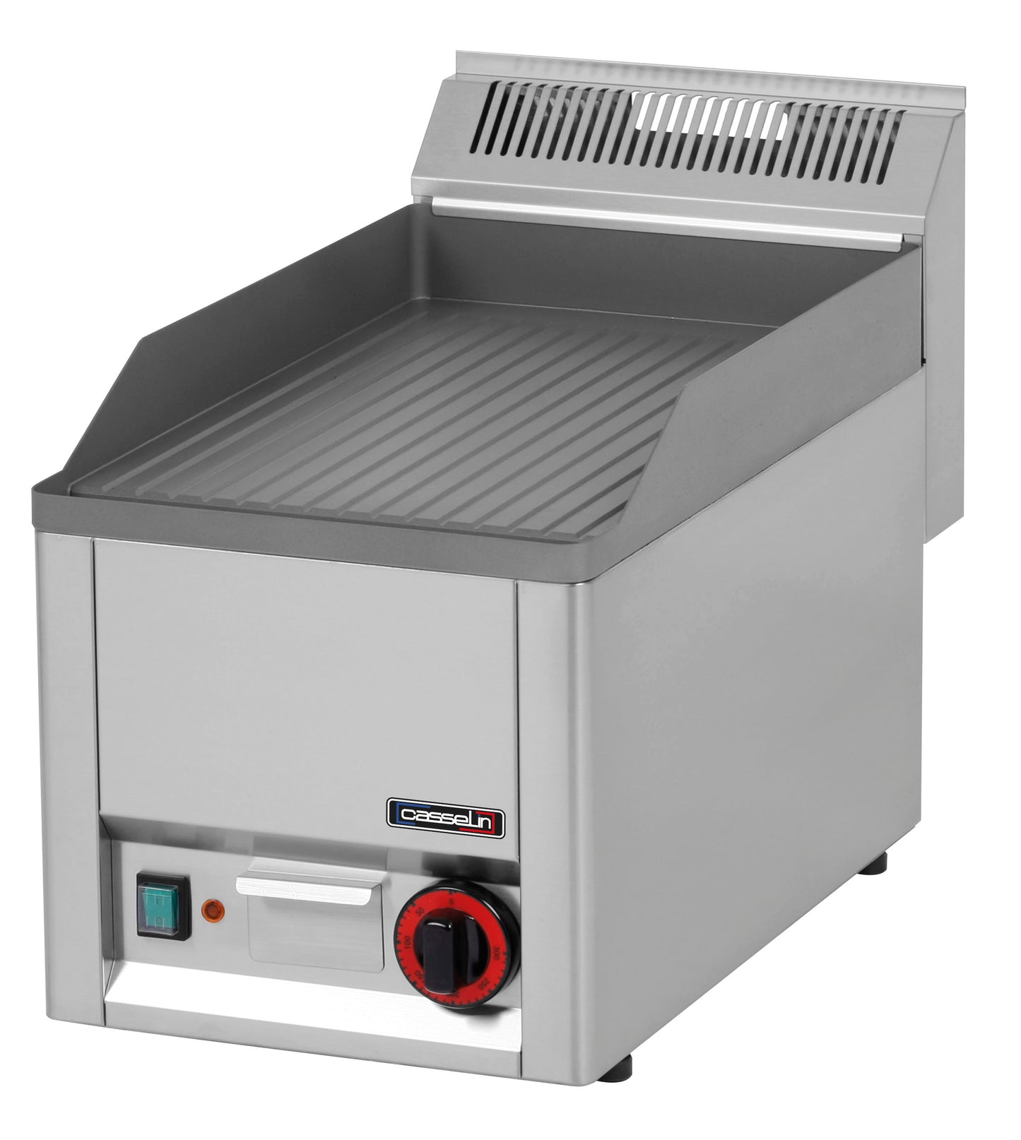 Griddle plate Grooved Cast iron 33 - C6PASFR33