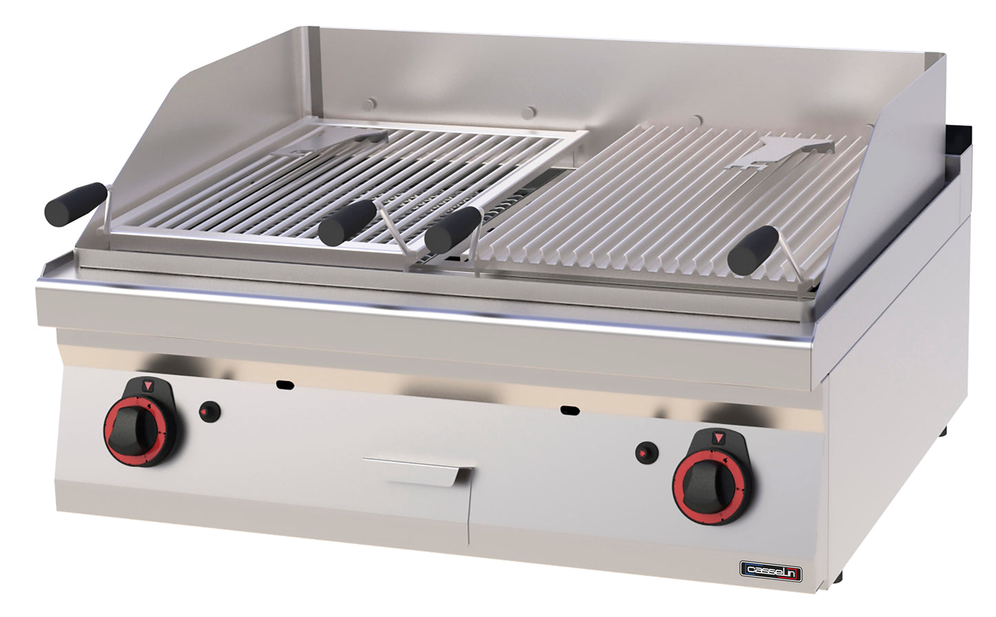 Lava stone grill double 80 - C7GPLD40
