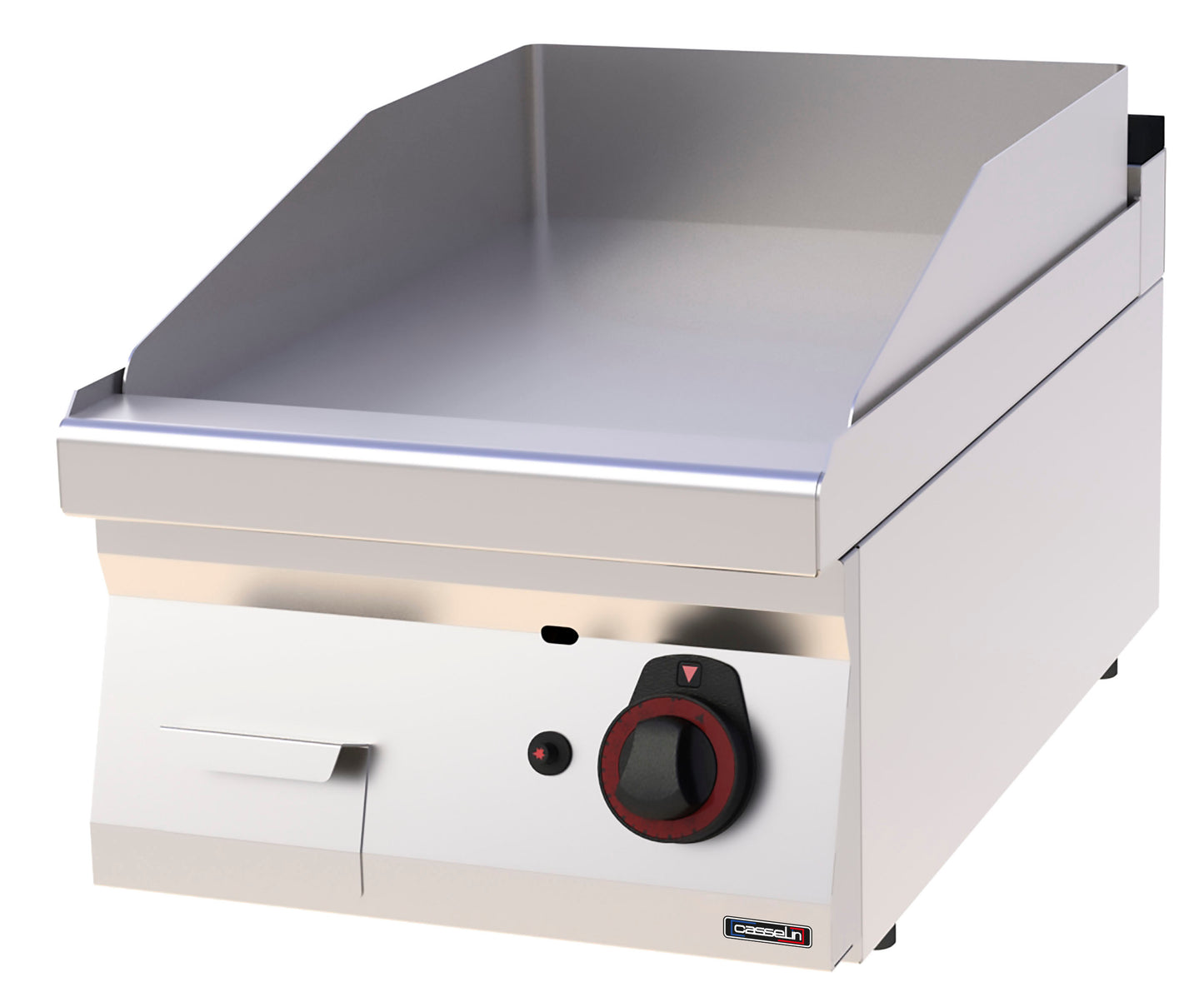 Gas griddle plate Smooth Chrome 40 - C7PASCLG40