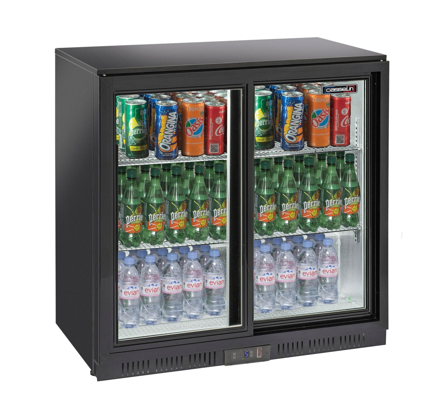 Back bar chiller 2 sliding doors - CAB2PC