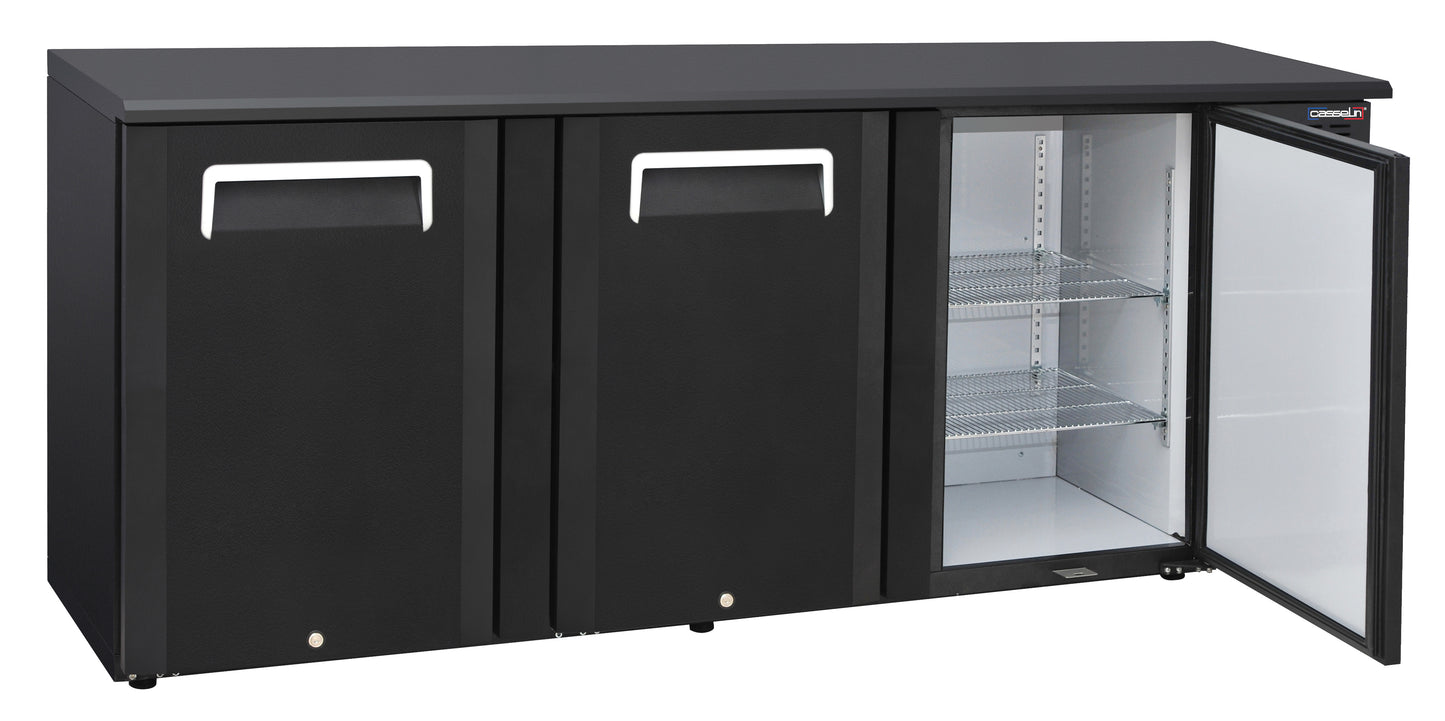 Back bar chiller 3 solid doors - CAB3PP