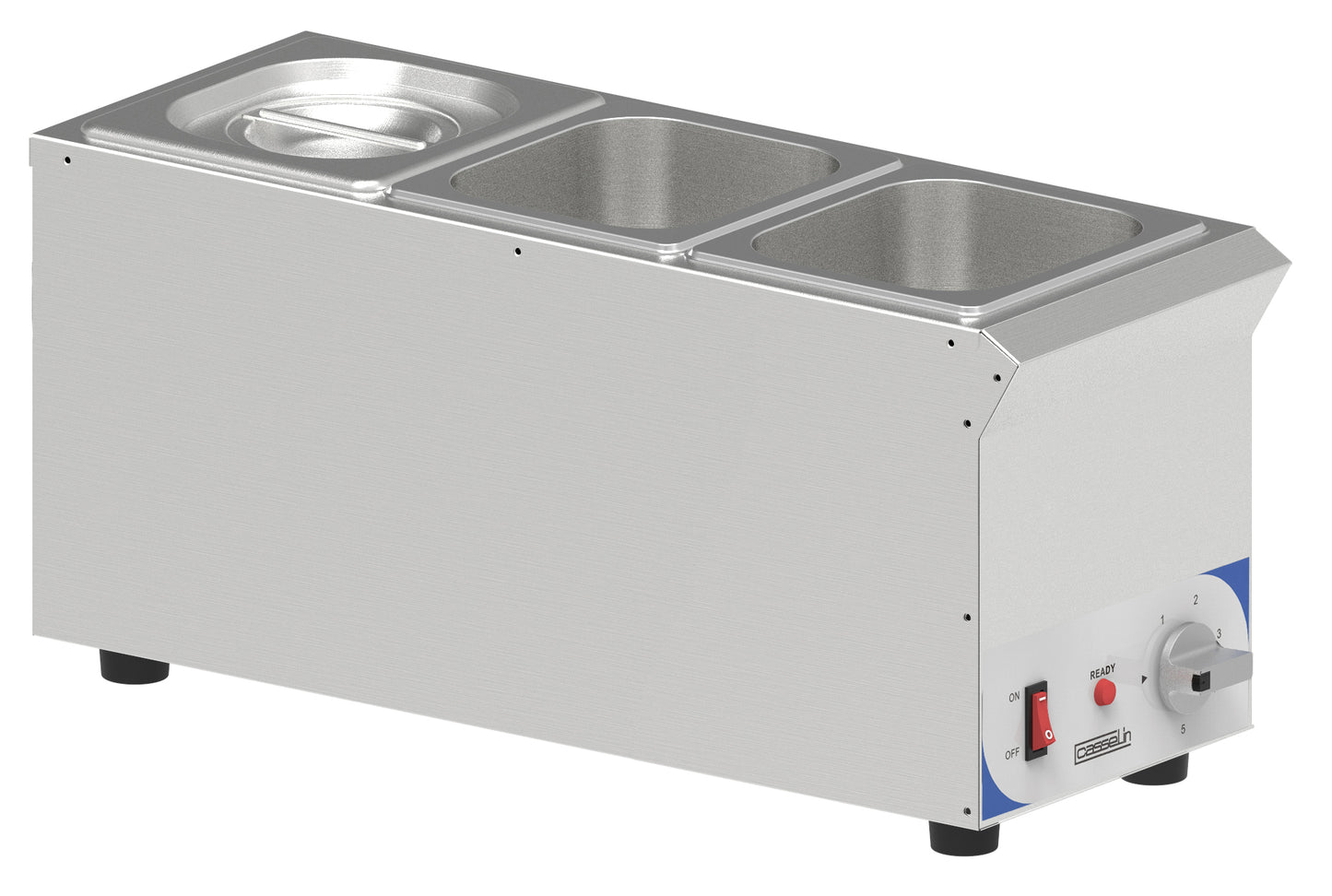 Bain-marie for sauce 3 x GN 1/6 - Compact - CBMS316V