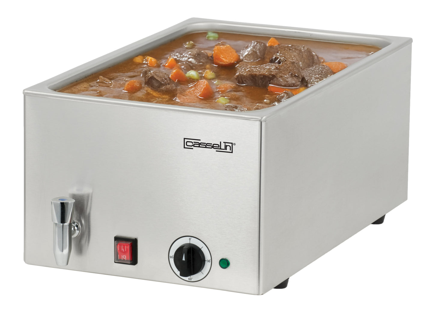 Bain-marie with drain tap - CBMV1B