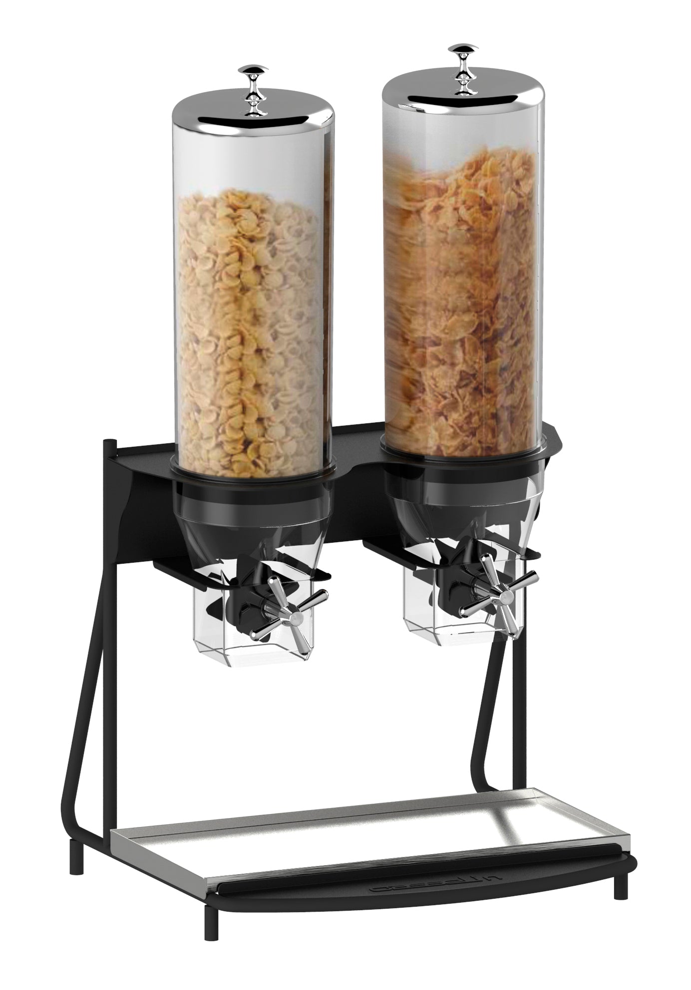 2-tube cereal dispenser Large - CDCL2