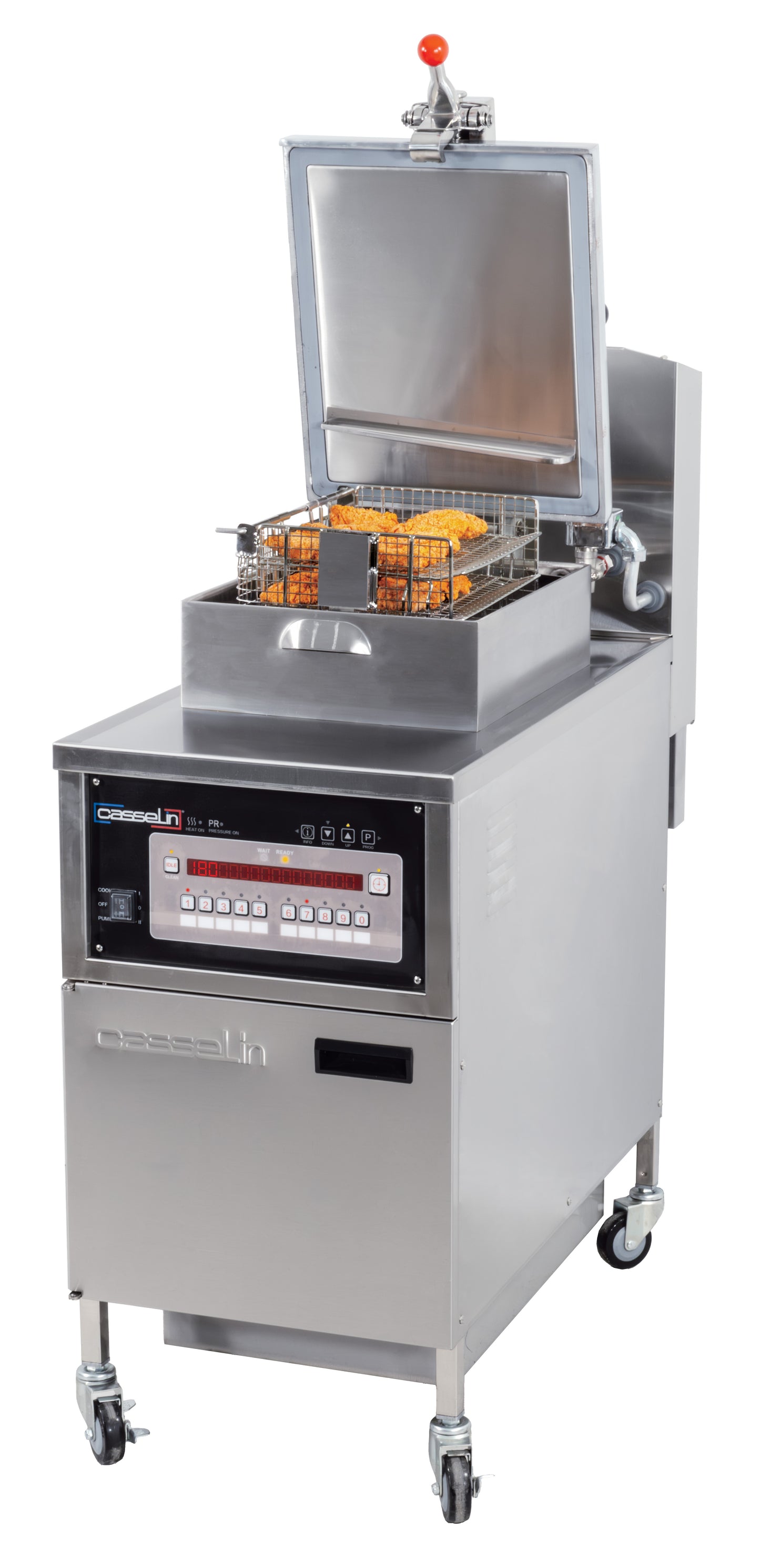 Electric pressure fryer with filtration 25 liters 14kW - CFEPF25