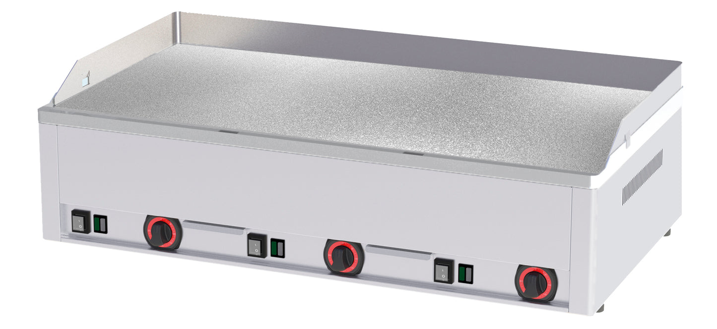 Electric griddle textured plate chrome 90 - CPASC90C