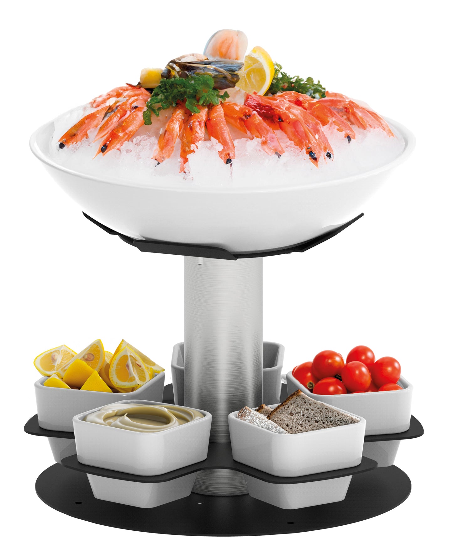 Rotating seafood display 1 Fuly - CPFR1F