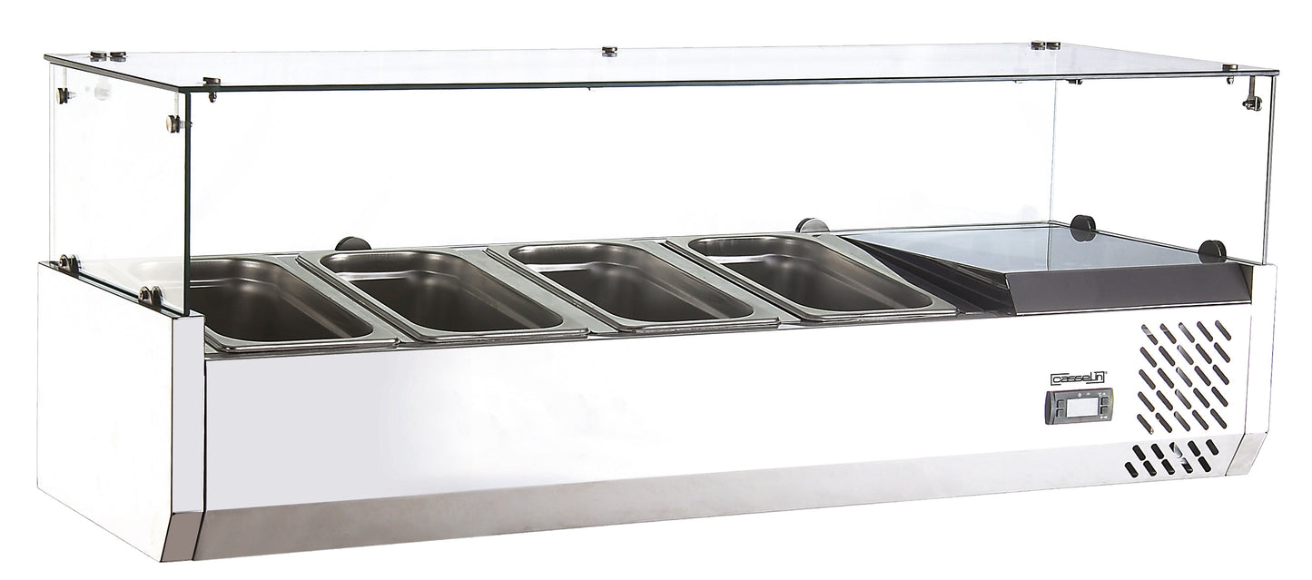 Table-top saladette 4x GN 1/3 - CSAP413