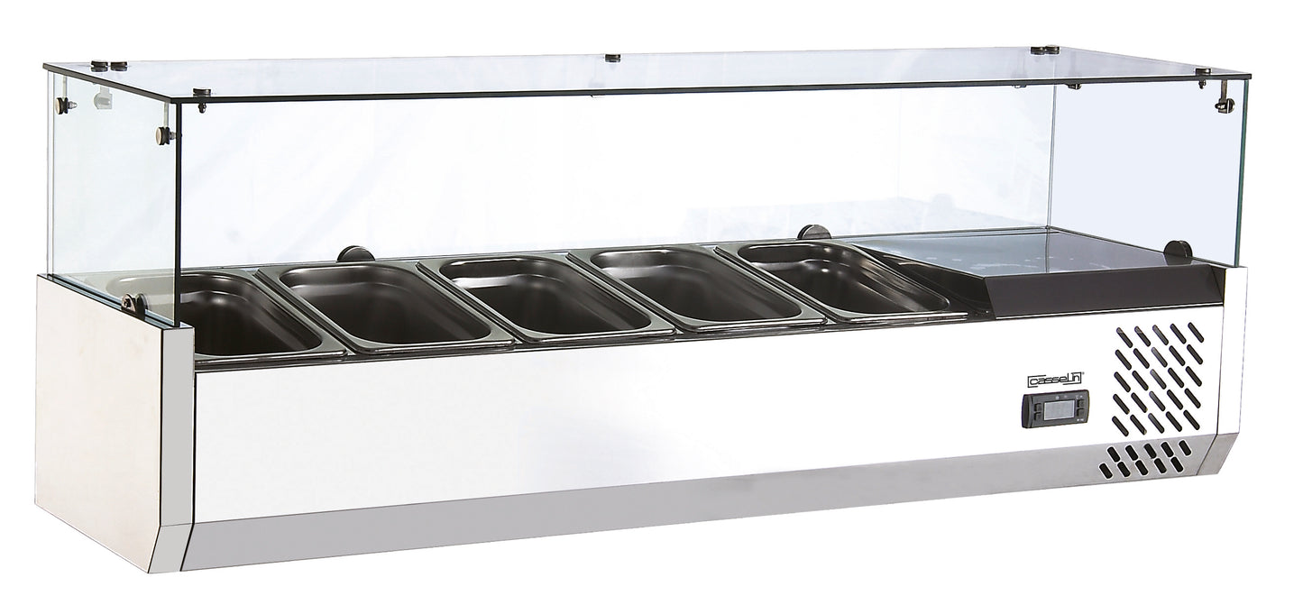 Table-top saladette 5x GN 1/4 - CSAP514