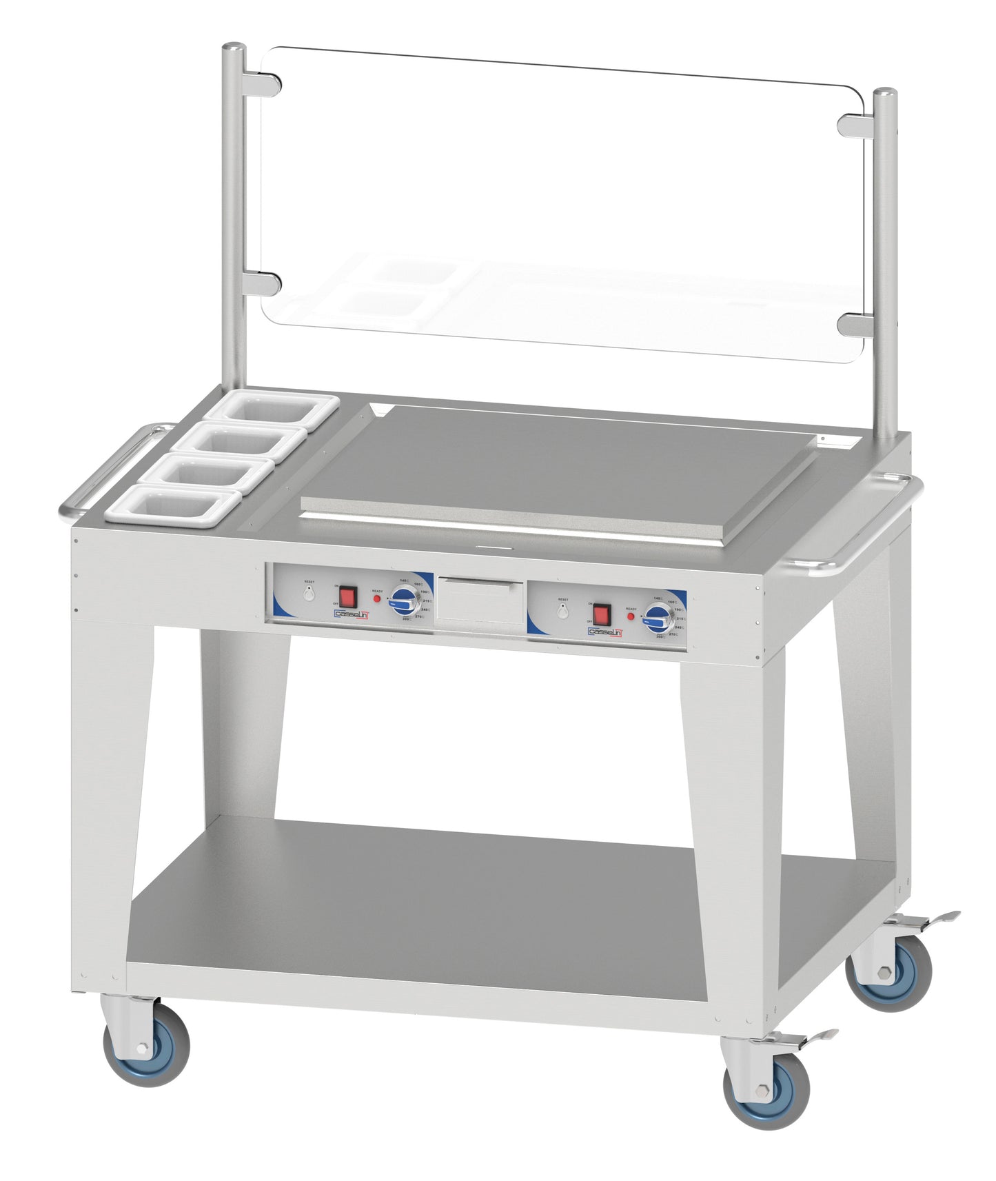 Mobile stand griddle plate - CSAPAS