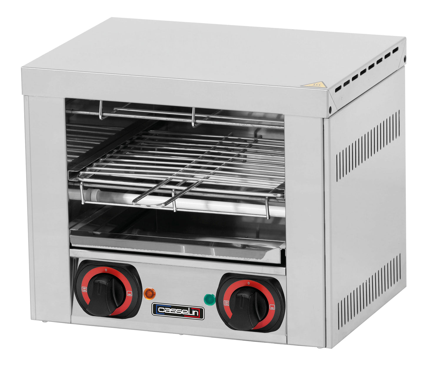 Single toaster 2 clamps - CTOS2P