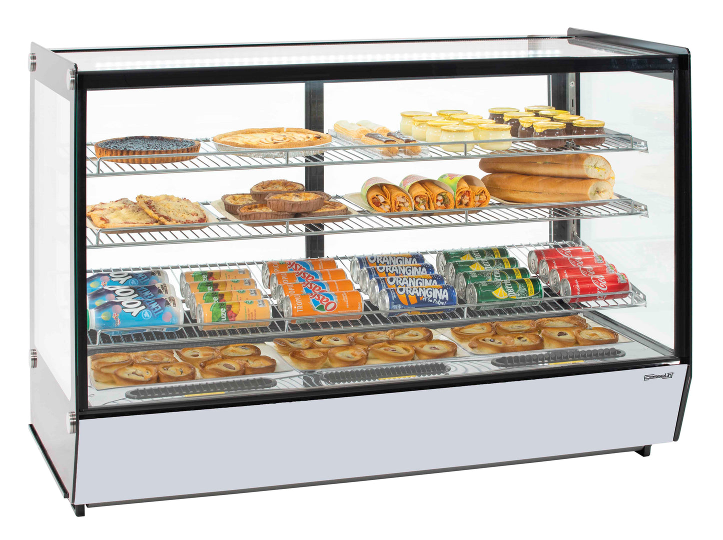Built-in refrigerated display case 225 L - CVRE225L