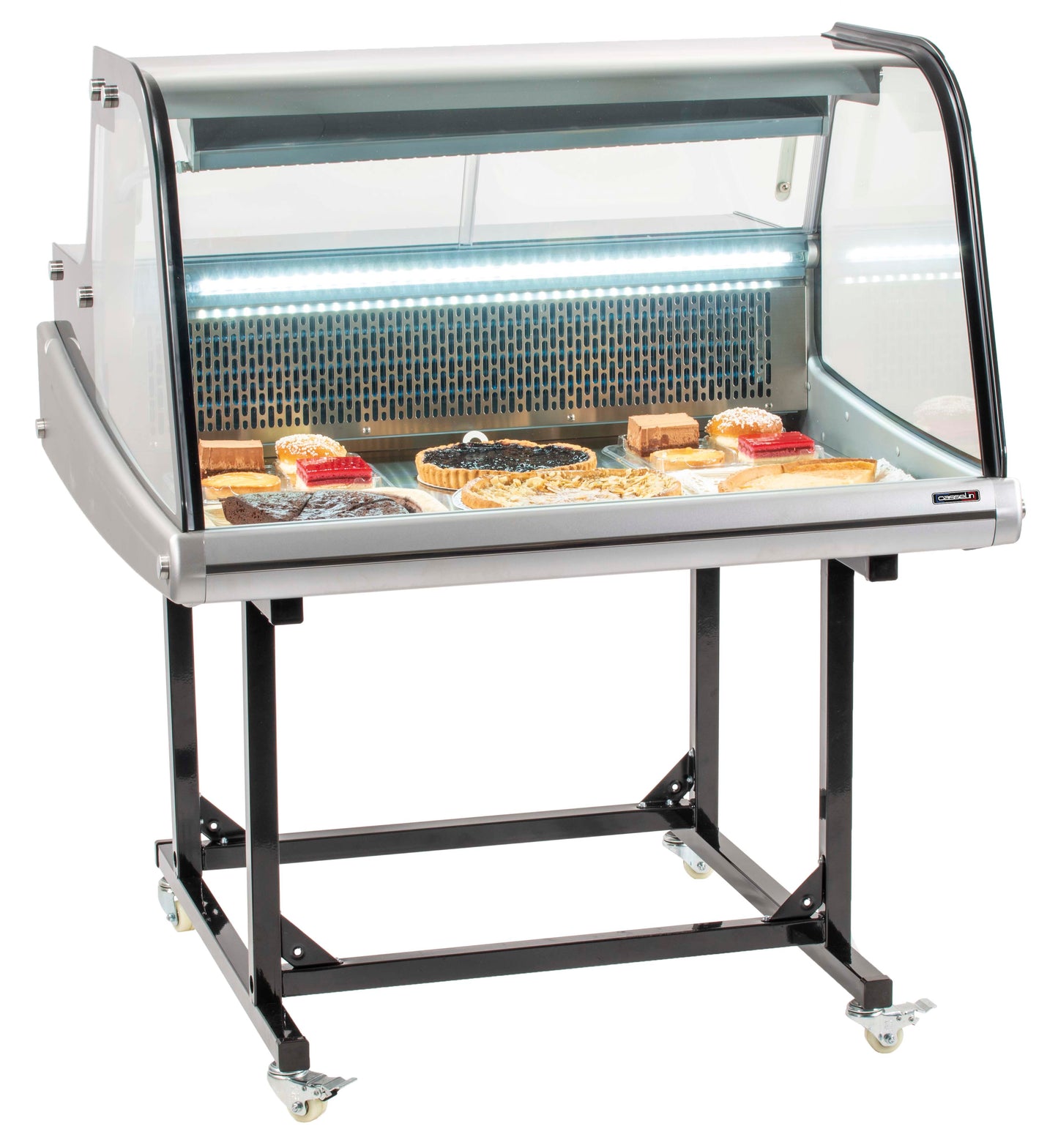 Refrigerated market display on trolley 175 L - CVRM175L