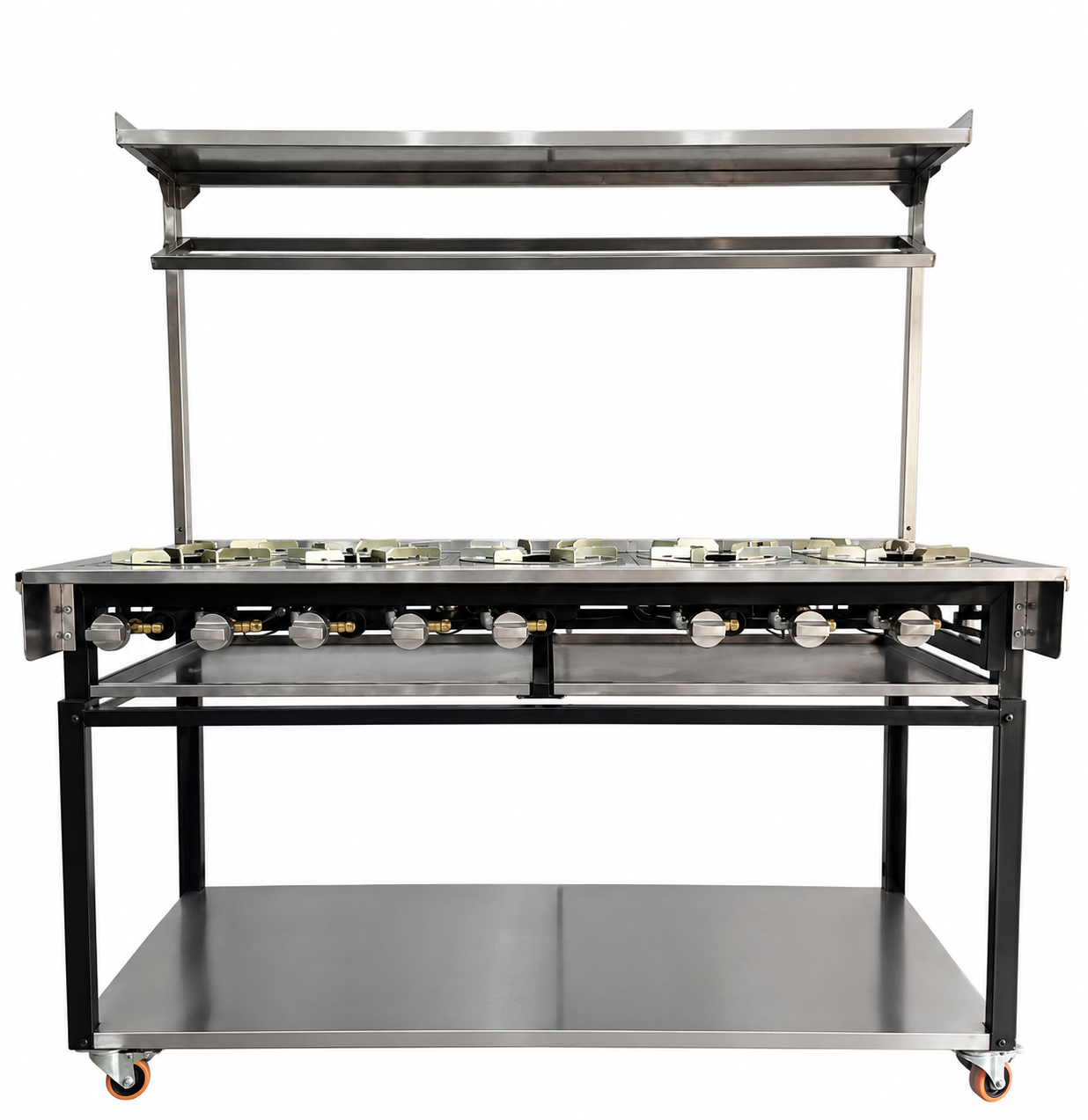 RCR-5×3 – 8 Burner Rotoquip Commercial Indian Range Cooker