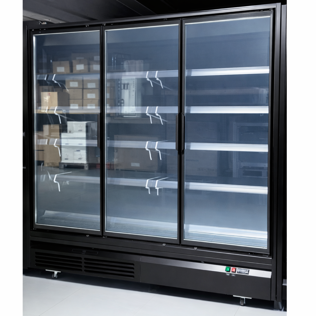 Upright Glass Door Fridge
