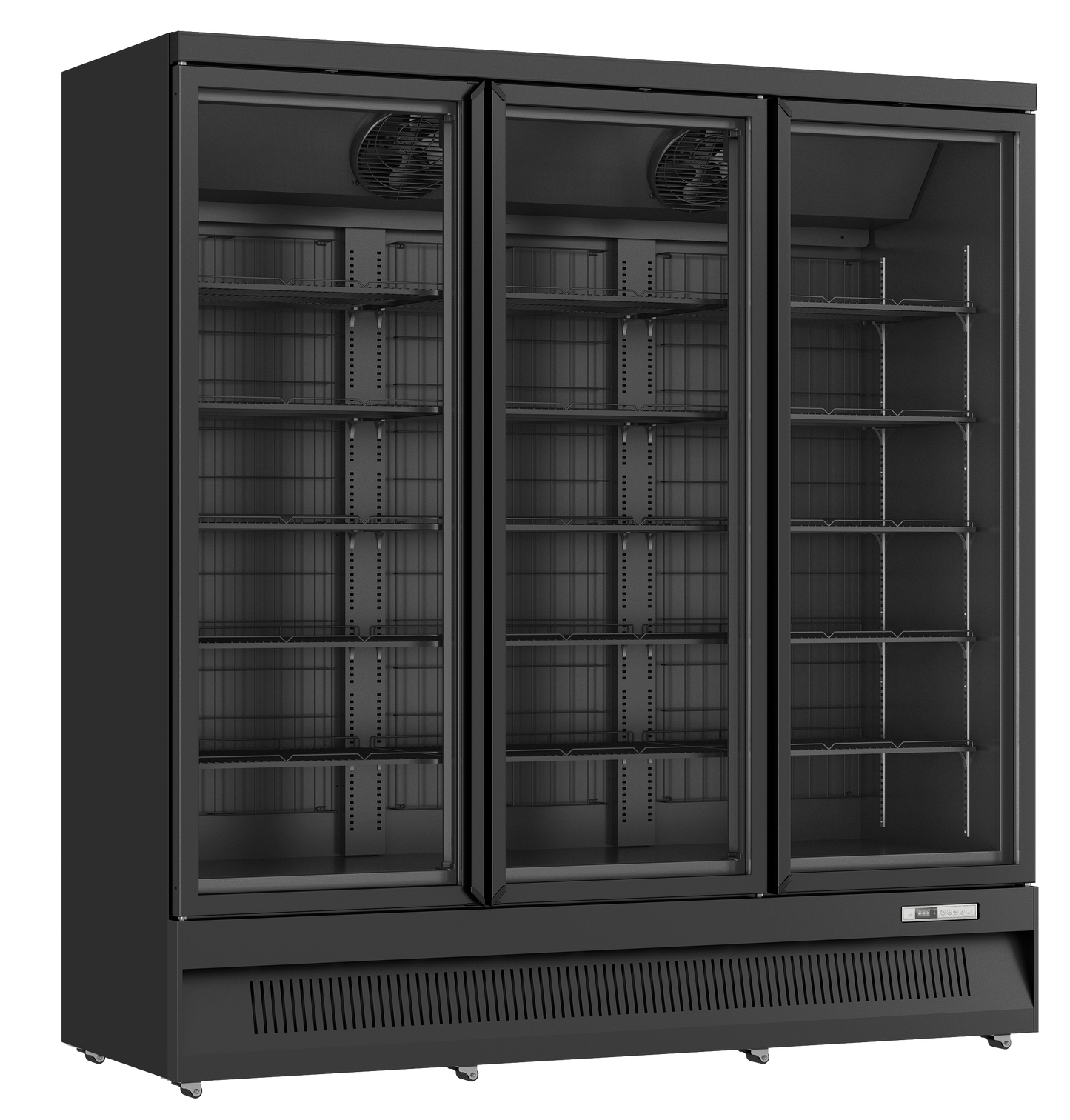 Three Glass Door Upright Display Freezer SKU AHE1880F