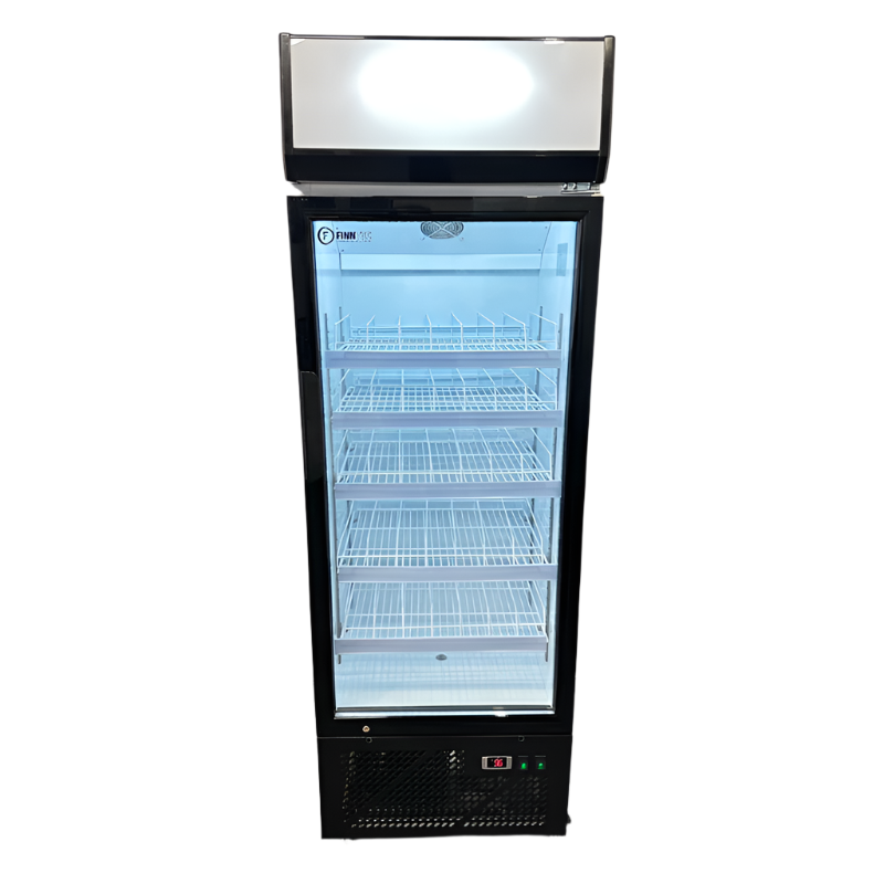 finntec-328ltr-upright-display-fridge-FTE-LC348AF