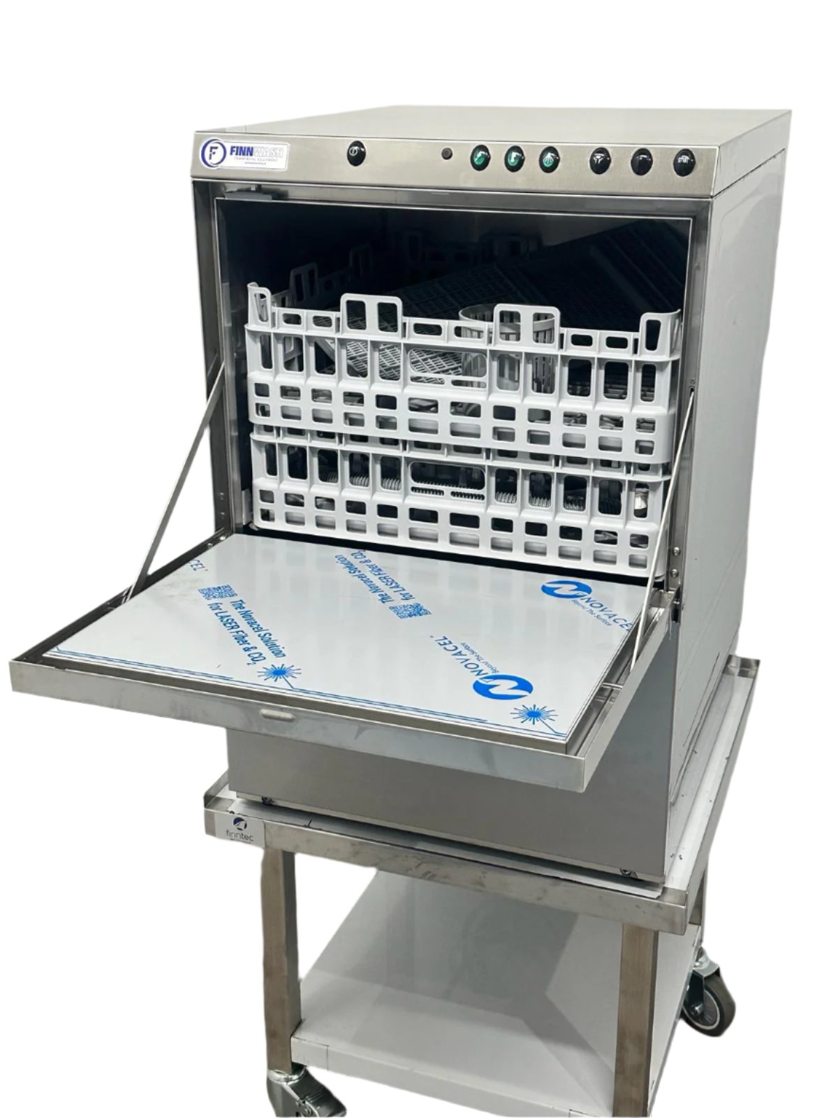 Finnwash 500PLUS Industrial Glass and Dish Washing Machine All Stop Trading