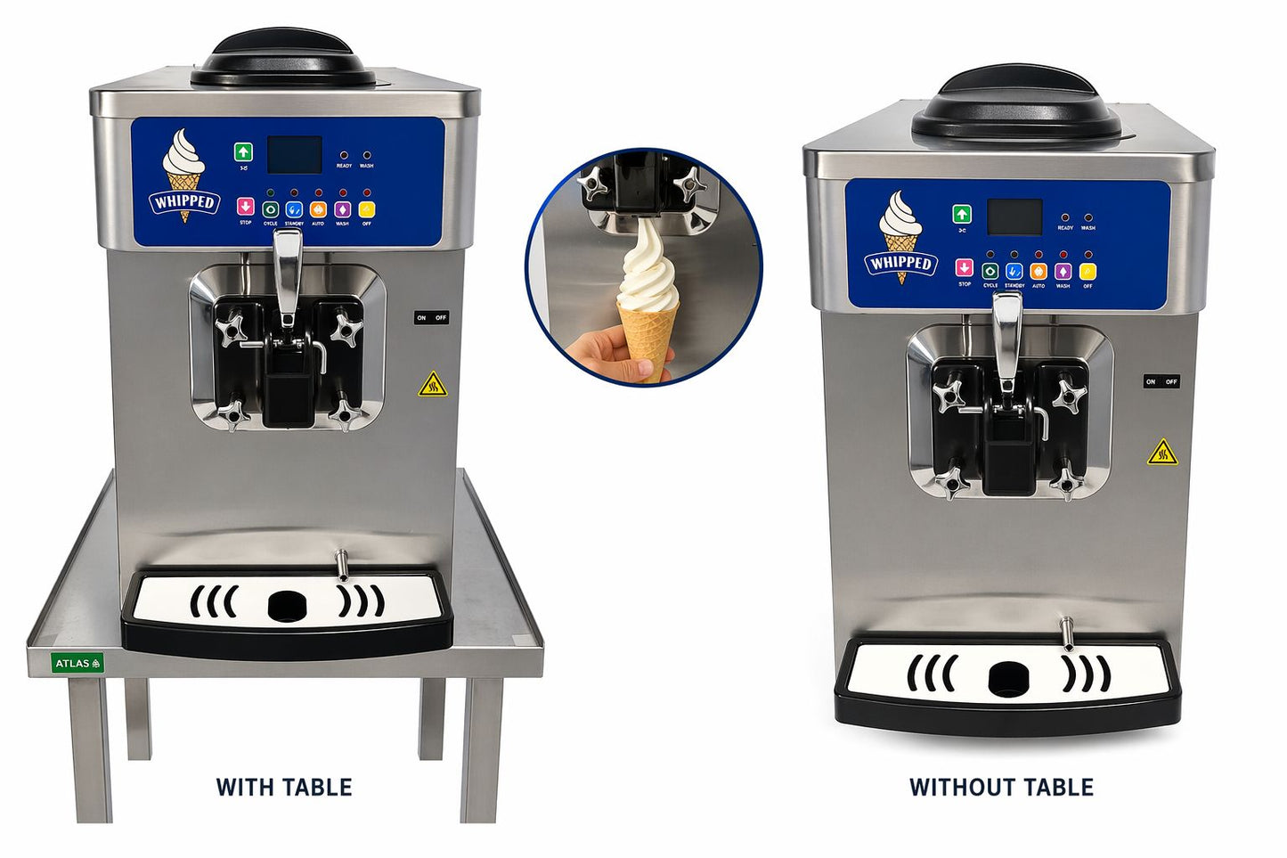 Whipped Ice Cream & Acai Machine 20L