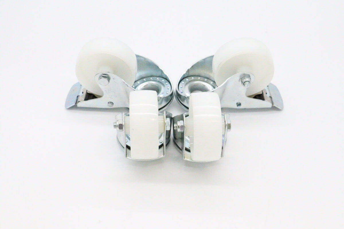 wheels-set-for-table-steamer---2-with-brackes---4.3-inch-/-11-cm