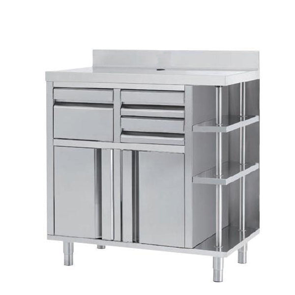 1000mm-wide-back-bar-coffee-storage-unit-with-right-shelves