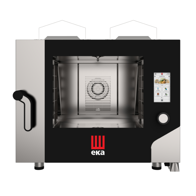 EKA - MKF 464 G TS - Gas combi oven 4 trays 600 x 400 mm with TOUCH SCREEN All Stop Trading