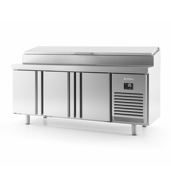 triple-hinged-door-refrigerated-counter-with-raised-collar