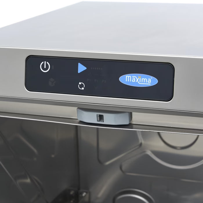Maxima Undercounter Dishwasher - 40 x 40cm - with Rinse Aid Pump - Digital Display - 230V - SKU 09211002 All Stop Trading