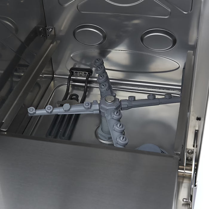 Maxima Undercounter Dishwasher - 40 x 40cm - with Rinse Aid Pump - Digital Display - 230V - SKU 09211002 All Stop Trading