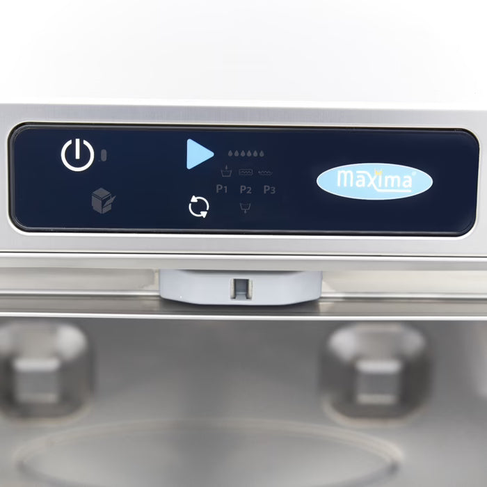 Maxima Undercounter Dishwasher - 50 x 50cm - with Rinse Aid Pump - Digital Display - 230V - SKU 09211004 All Stop Trading