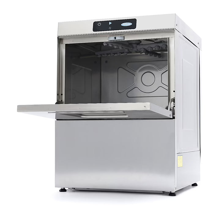 Maxima Undercounter Dishwasher - 50 x 50cm - with Rinse Aid Pump - Digital Display - 230V - SKU 09211004 All Stop Trading