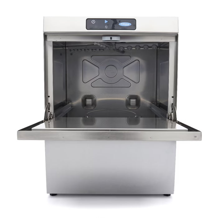 Maxima Undercounter Dishwasher - 50 x 50cm - with Rinse Aid Pump - Digital Display - 230V - SKU 09211004 All Stop Trading