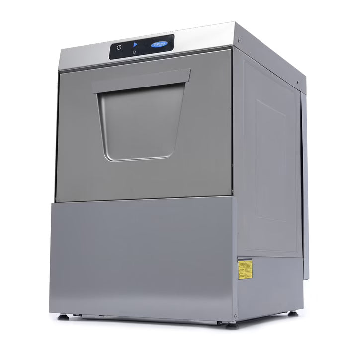 Maxima Undercounter Dishwasher - 50 x 50cm - with Rinse Aid Pump - Digital Display - 400V - SKU 09211005 All Stop Trading