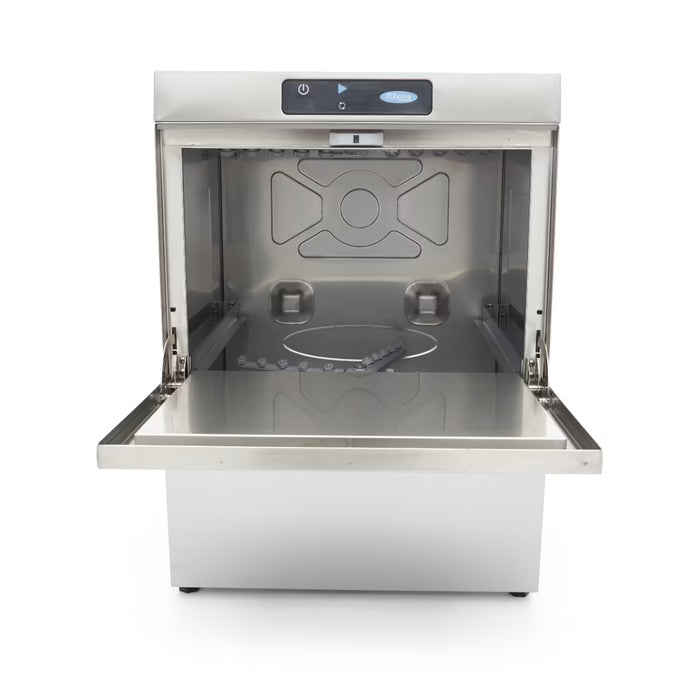 Maxima Undercounter Dishwasher - 50 x 50cm - with Drain, Rinse Aid and Soap Pump - Digital Display - 230V - SKU 09211006 All Stop Trading