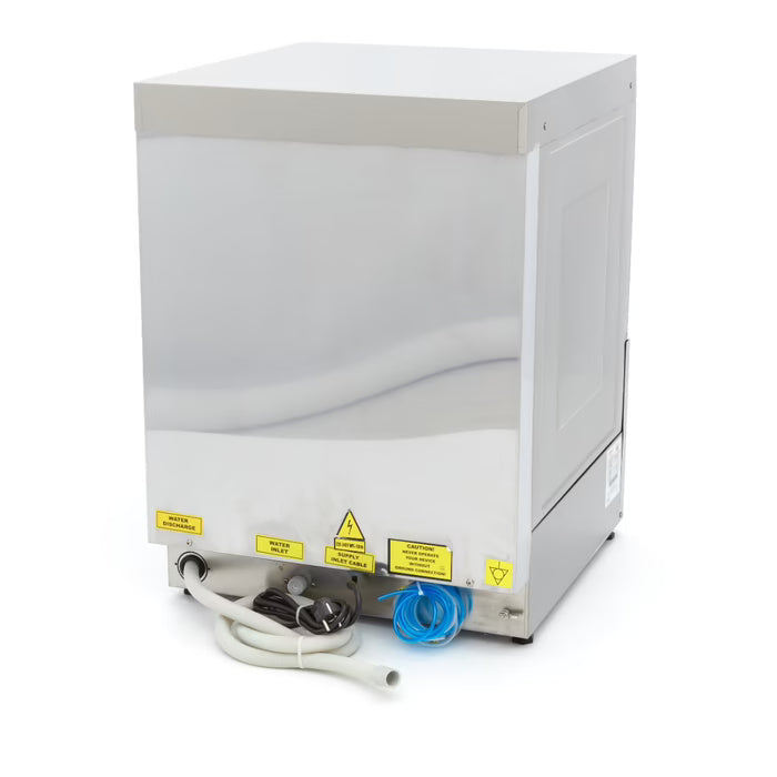 Maxima Undercounter Dishwasher - 50 x 50cm - with Drain, Rinse Aid and Soap Pump - Digital Display - 230V - SKU 09211006 All Stop Trading