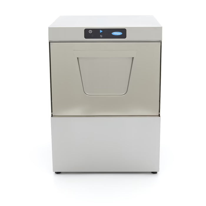 Maxima Undercounter Dishwasher - 50 x 50cm - with Drain, Rinse Aid and Soap Pump - Digital Display - 400V - SKU 09211007 All Stop Trading