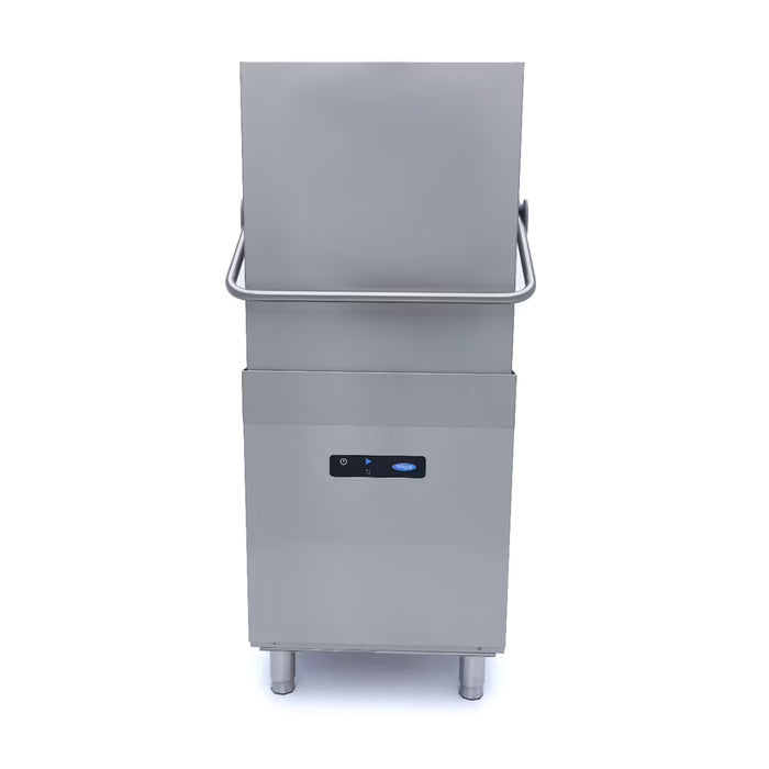 Maxima Pass Through Dishwasher - 50 x 50cm - With Rinse Aid and Soap Pumps - Digital Display - 400V - SKU 09211008 All Stop Trading