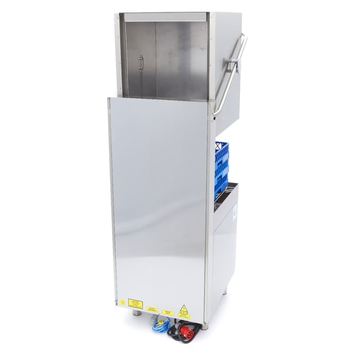 Maxima Pass Through Dishwasher - 50 x 50cm - With Rinse Aid and Soap Pumps - Digital Display - 400V - SKU 09211008 All Stop Trading