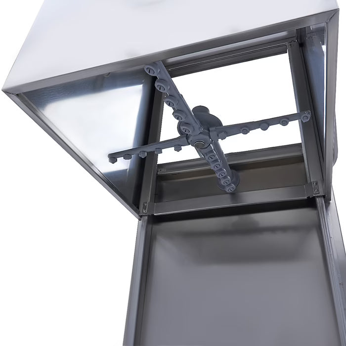 Maxima Pass Through Dishwasher - 50 x 50cm - With Rinse Aid and Soap Pumps - Digital Display - 400V - SKU 09211008 All Stop Trading