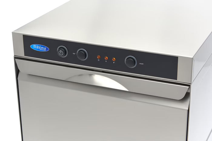 Maxima Undercounter Dishwasher - 40 x 40cm - with Drain, Rinse Aid and Soap Pumps - 230V - SKU 09240030 All Stop Trading