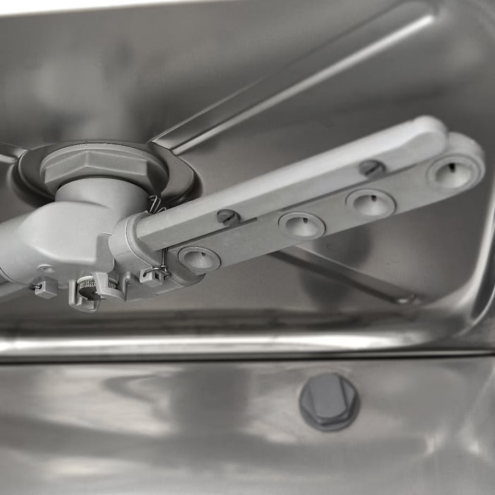 Maxima Undercounter Dishwasher - 40 x 40cm - with Drain, Rinse Aid and Soap Pumps - 230V - SKU 09240030 All Stop Trading