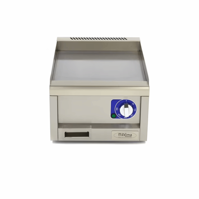 Maxima Commercial Grade Griddle - Smooth - Single Unit - 60cm Deep - Electric - SKU 09391610 All Stop Trading