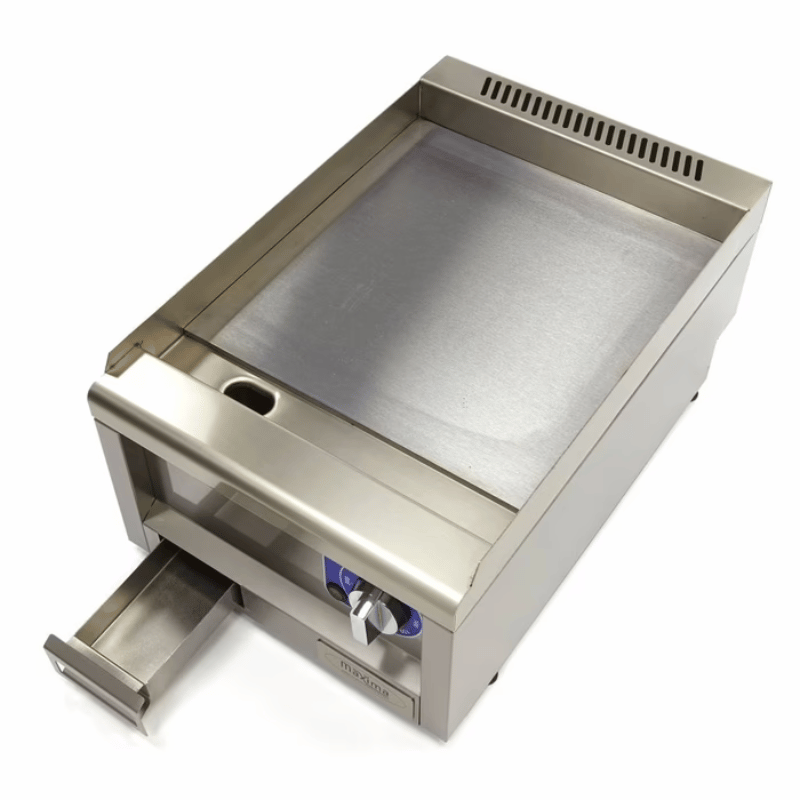 Maxima Commercial Grade Griddle - Smooth - Single Unit - 60cm Deep - Electric - SKU 09391610 All Stop Trading