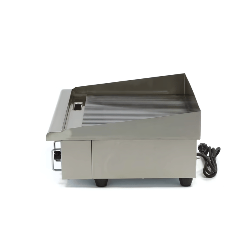 Maxima Griddle - Grooved - 55cm - incl Drip tray - SKU 09300070 All Stop Trading