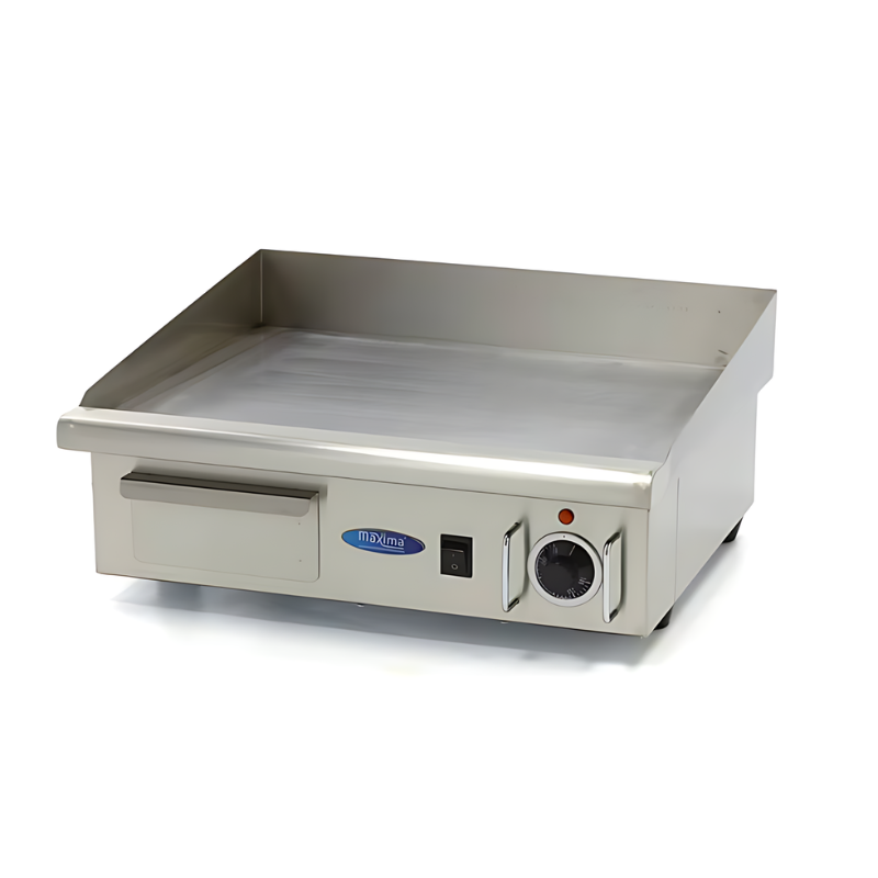 Maxima Griddle - Smooth - 55cm - incl Drip tray - SKU 09300065 All Stop Trading