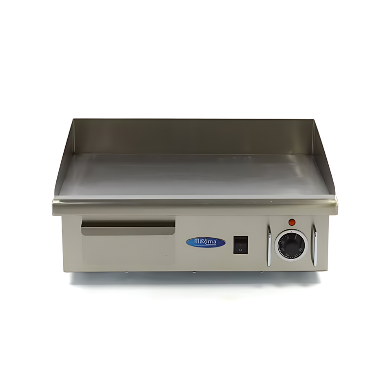 Maxima Griddle - Smooth - 55cm - incl Drip tray - SKU 09300065 All Stop Trading