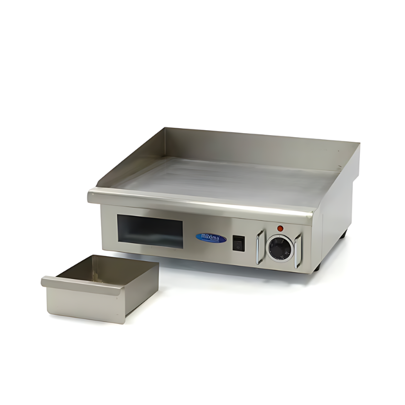 Maxima Griddle - Smooth - 55cm - incl Drip tray - SKU 09300065 All Stop Trading
