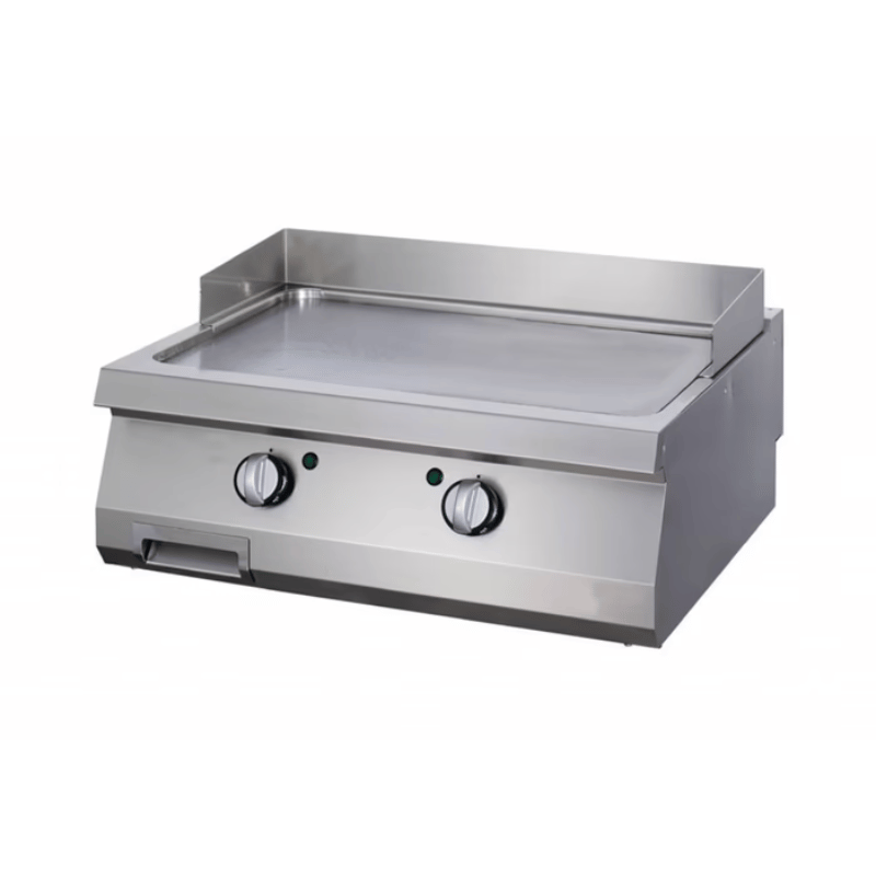 Maxima Heavy Duty Griddle - Smooth Chrome - Double Unit - 70cm Deep - Gas - SKU 09395999 All Stop Trading